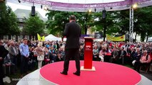 Peer Steinbrück und Gerhard Schröder, Wahlkampf in Detmold