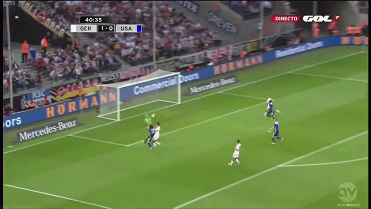 Diskerud Goal 1:1 | Germany vs USA 10.06.2015