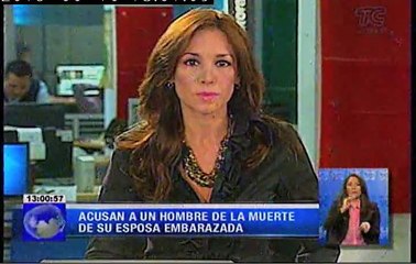 Familiares responsabilizan a conviviente por muerte de mujer embarazada