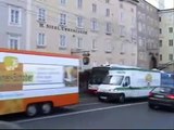 Modern Trolleybuses in Salzburg, Austria