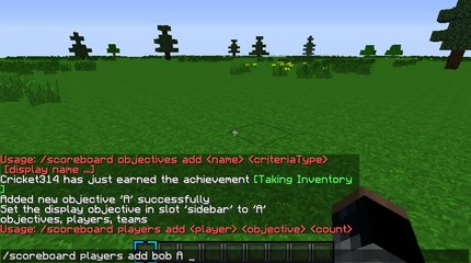 Minecraft: How to Use the /scoreboard Command (1.7.3/1.7.4)
