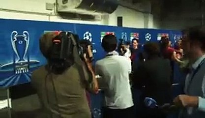 Backstage- Lionel Messis Tochter und DJ Dani Alves - Juventus Turin - FC Barcelo