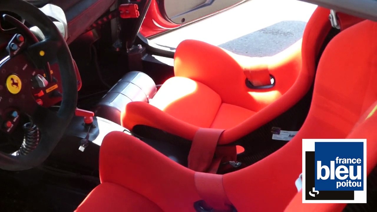 France Bleu Poitou et les 500 Ferrari contre le cancer