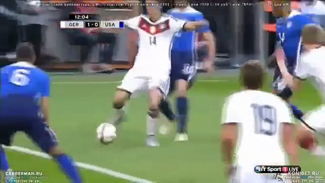 Germany 1-2 USA ~ [Friendly Match] - 10.06.2015 - All Goals & Highlights