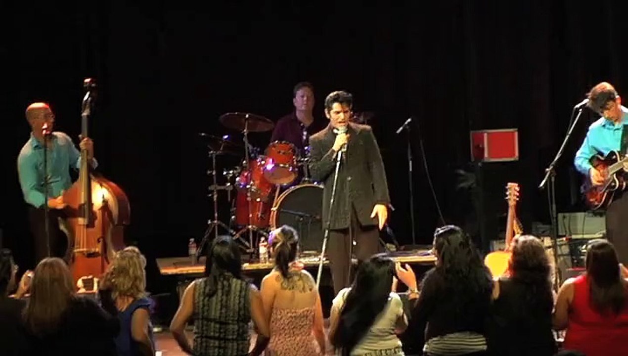 Dean Z sings 'I Need Your Love Tonight' Elvis Week 2008