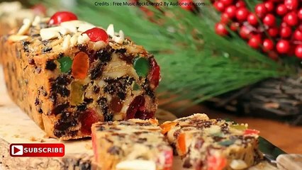 Christmas Fruit Cake - Yummy Cakes
