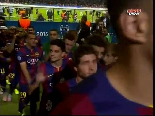 El FC Barcelona Recibe su Quinta Champions League
