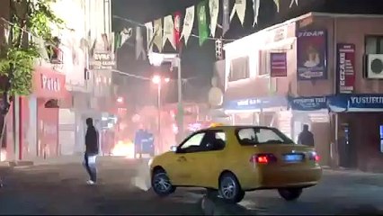 Okmeydanı’nda korsan gösteriye müdahale