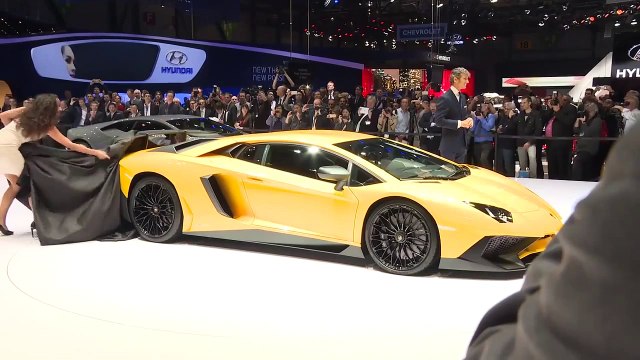 Geneva International Motor Show 2015 - Lamborghini Aventador LP 750 4 SV | AutoMotoTV Deutsch