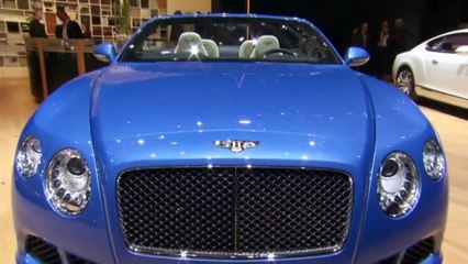 Bentley GT Speed Convertible at Geneva Motor Show 2013