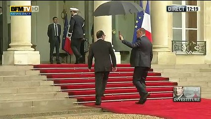BFM TV   Passation de pouvoir entre Nicolas Sarkozy et François Hollande   15 05 2012 12h19 01h41 688