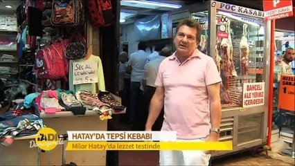 Vedat Milor Tadı Damağımda İle Antakya Uzun Çarşı Pöç Kasabı'nda