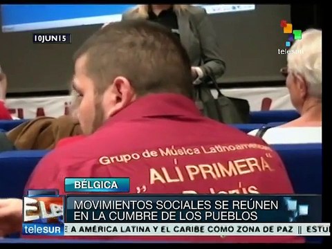 Bélgica: celebran movimientos sociales la Cumbre de los Pueblos