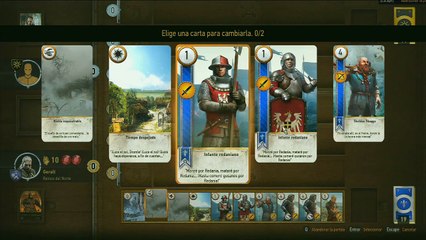 The witcher Wild hunt, parte 81, Como hacer barajas y el problema del enano