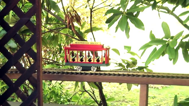 Mister Rogers Neighborhood G Scale Trolley