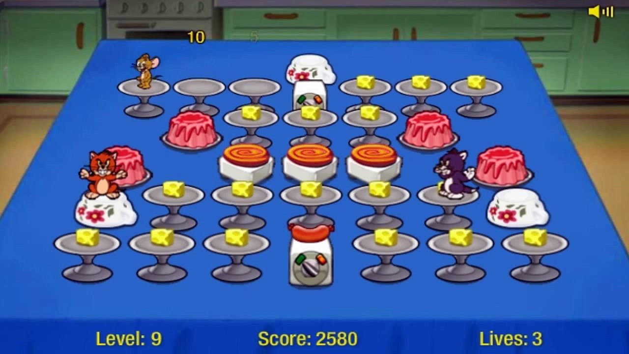 Tom and Jerry Cartoon Game - Tom and Jerry Food Free For All HD 1080p