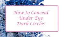 How to Conceal Under Eye Dark Circle : DIY How to make corrector at home