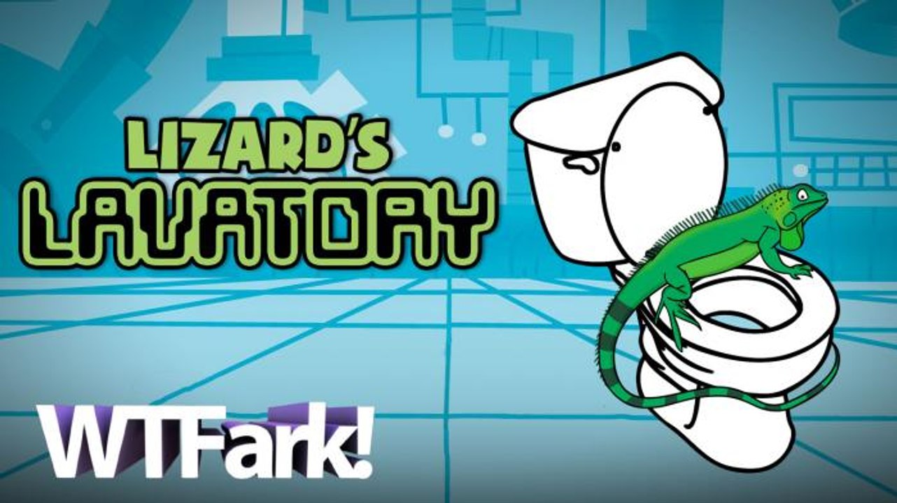LIZARD'S LAVATORY: Florida Toilet Clogged Up With Iguana