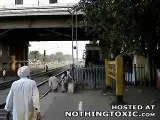 Failed Suicide - Jumping infront of a Train