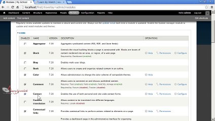 Add a Contact Form in Drupal 7 Website Upload By www.MyAttckcity.com Episode #8