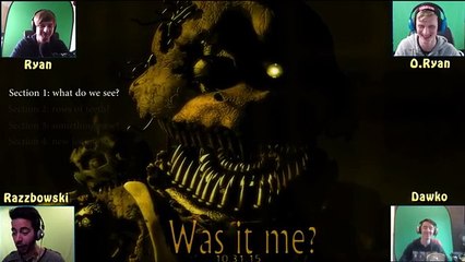 Old Faces, New Motives.. __ Five Nights At Freddy's 4..The Final Chapter