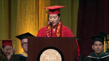 Keck School of Medicine of USC 2014 Commencement Speaker Madeleine Stowe