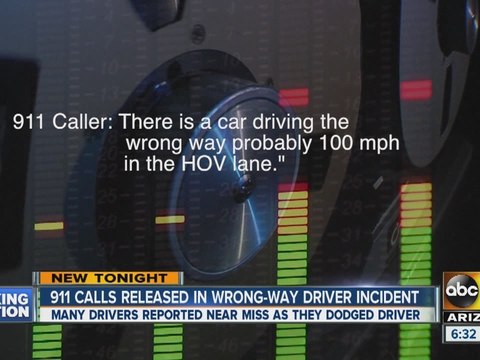 911 calls released in wrong-way driver incident