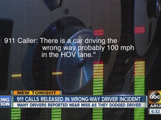 911 calls released in wrong-way driver incident