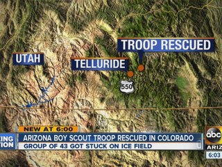 Arizona Boy Scout troop rescued in Colorado