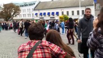 GANGNAM STYLE FLASHMOB IN SWEDEN Lund 28/09/2012