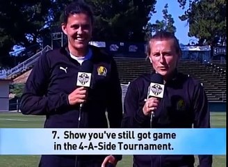 Tiffeny Milbrett and Christine Sinclair's Top 10 Reasons to Attend the NSCAA Soccer Convention