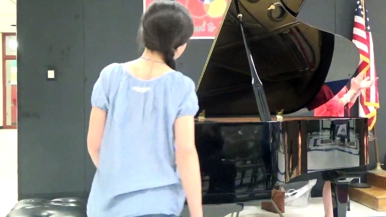 Chopin; Valse Brilliante, Jasmine at Black River Middle School award ceremony