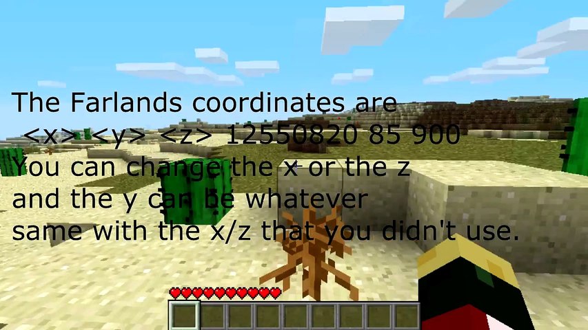 How To Get To The Minecraft Farlands Video Dailymotion