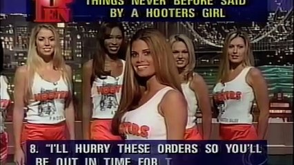 Top 10 Things Never Said by a Hooters Girl