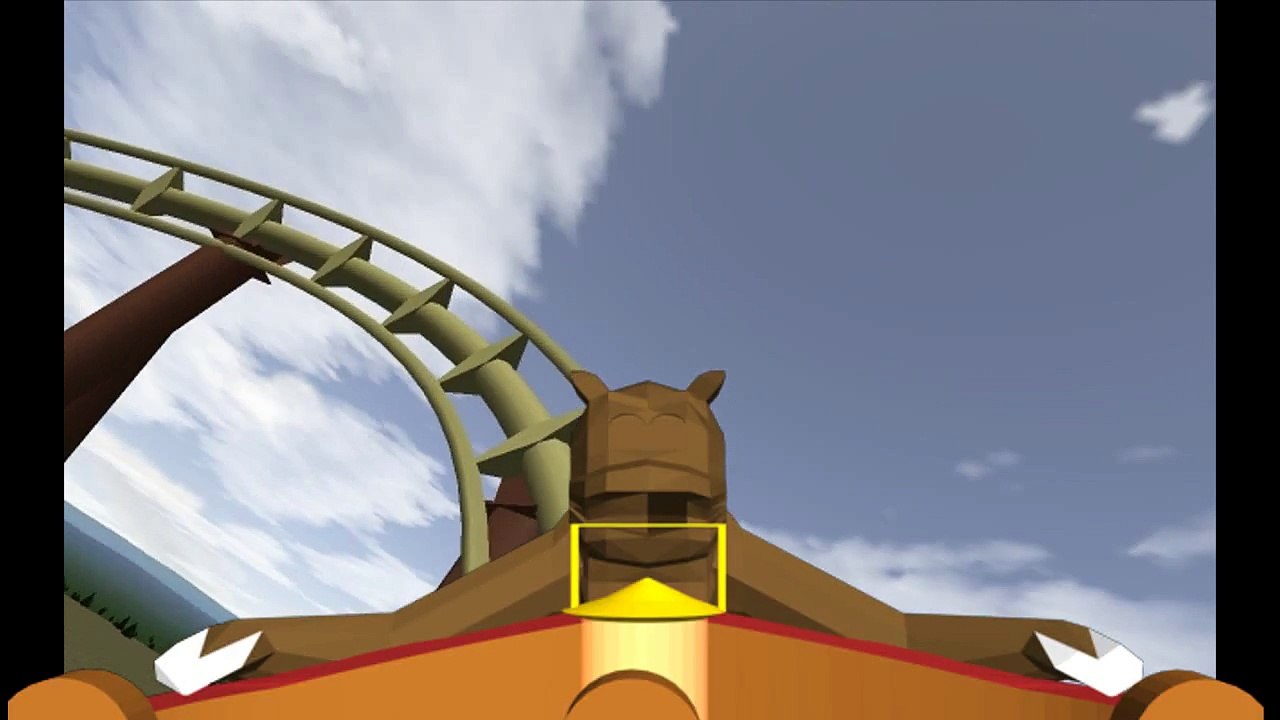 3e versie De Vliegende Hollander - Efteling - 3D Buitenstuk animatie (HD)