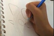 How to Draw Jigglypuff from Pokemon by Double Sketch