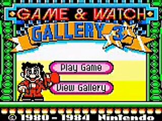 Game and Watch Gallery 3 Playthrough: Turtle Bridge Modern 1