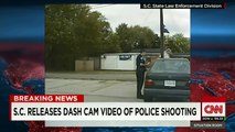 Dash cam shows moments before shooting of Walter Scott