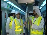 My ride on the Metro last year as part of their... - His Highness Sheikh Mohammed bin Rashid Al Maktoum