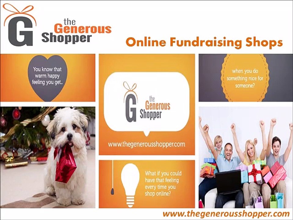 Fundraising Shops - TheGenerousShopper