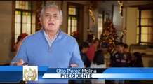 Mensaje navideño del presidente Otto Pérez Molina