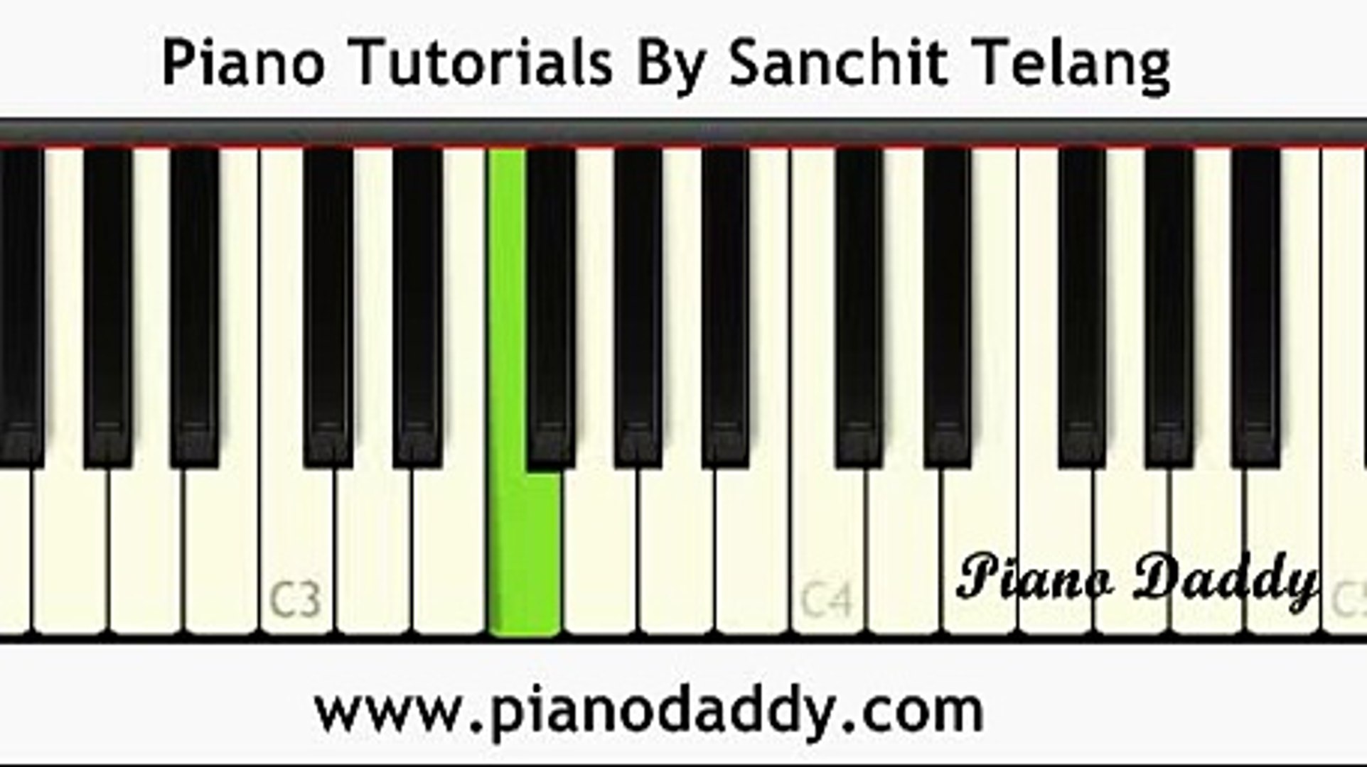 Munbe Vaa (Jillendru Oru Kaadhal) Piano Tutorial ~ Piano Daddy - video  Dailymotion
