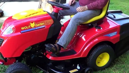Tracteur-tondeuse Wolf Garten démo.MTS