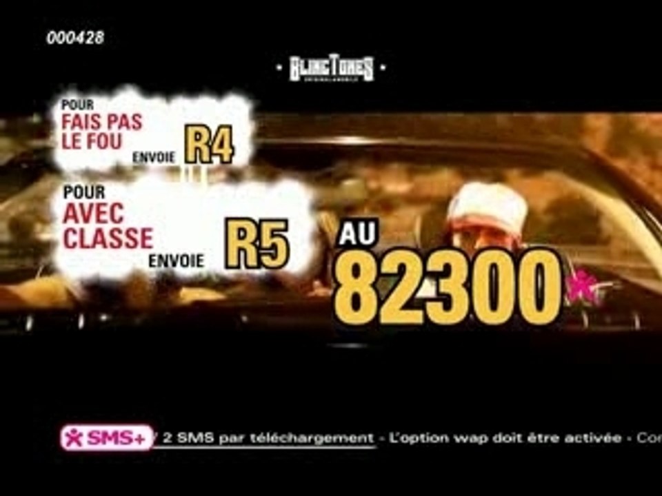 Spot de TV Blingtones