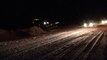 Freightliner Snow Plow Plowing Road