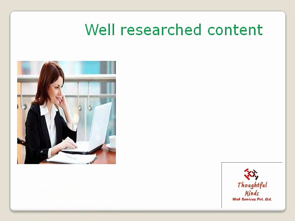 Content writing services in India