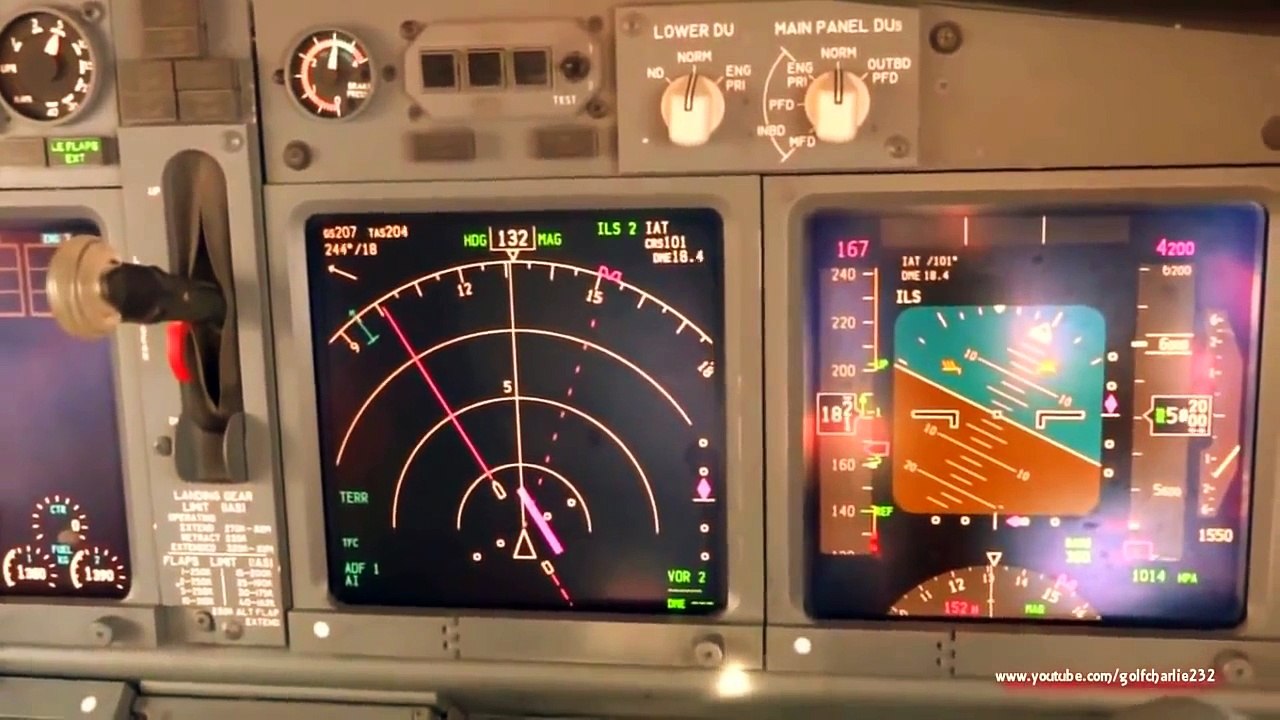 旅客機のコックピットから最高の景色をお楽しみください