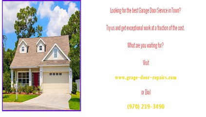 Garage Door Installation in Pierce, CO