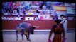 Bullfighter looses testicle during bull fight in spain : so violent accident