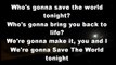 Swedish House Mafia- Save The World (Tonight) [[LYRICS]]